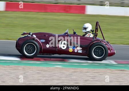 Nick Wigley, John Ure, Cooper Bristol T24/25, Trophée de Woodcote RAC, Trophée de mousse Stirling, Pour les voitures de sport avant 61, Donington Historic Festival, Doning Banque D'Images