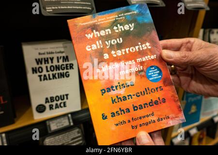 AmazonBooks sur West 34th Street, New York, USA Banque D'Images