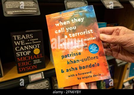 AmazonBooks sur West 34th Street, New York, USA Banque D'Images
