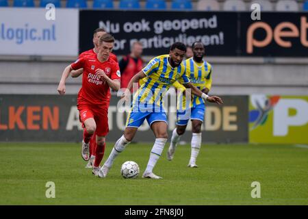 WAALWIJK, PAYS-BAS - MAI 13 : Sylla SOW du RKC Waalwijk pendant le match néerlandais Eredivisiie entre le RKC Waalwijk et le FC Twente au Mandemakers Stadion Banque D'Images