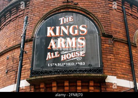 Les Kings Arms. Bloom Street, Salford. Banque D'Images