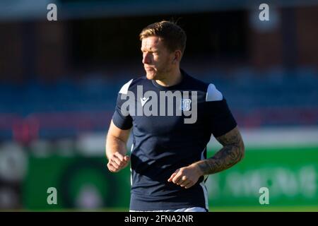 Dens Park, Dundee, Royaume-Uni. 15 mai 2021. Scottish Championship football, Premiership Playoff, Dundee FC versus Raith Rovers ; Lee Ashcroft de Dundee pendant l'échauffement avant le match Credit: Action plus Sports/Alay Live News Banque D'Images