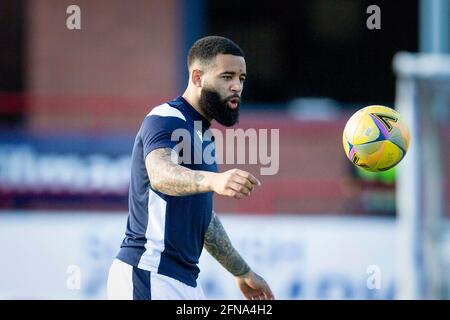 Dens Park, Dundee, Royaume-Uni. 15 mai 2021. Scottish Championship football, Premiership Playoff, Dundee FC versus Raith Rovers ; Alex Jakubiak de Dundee pendant l'échauffement avant le match Credit: Action plus Sports/Alay Live News Banque D'Images