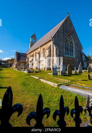 L'église paroissiale de St John l'évangéliste Kingsdown près de Deal Kent Banque D'Images