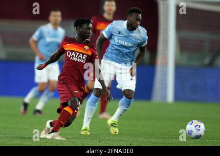 Rome, Italie. 15 mai 2021. ROME, Italie - 15.05.2021:DARBOE en action pendant la série italienne UN championnat 2021 de football derby match entre COMME ROMA vs SS LAZIO au stade olympique de Rome. Crédit : Agence photo indépendante/Alamy Live News Banque D'Images