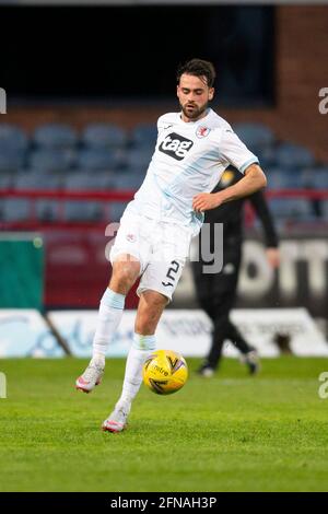 Dens Park, Dundee, Royaume-Uni. 15 mai 2021. Scottish Championship football, Premiership Playoff, Dundee FC versus Raith Rovers ; Reghan Tumilty of Raith Rovers crédit : action plus Sports/Alay Live News Banque D'Images