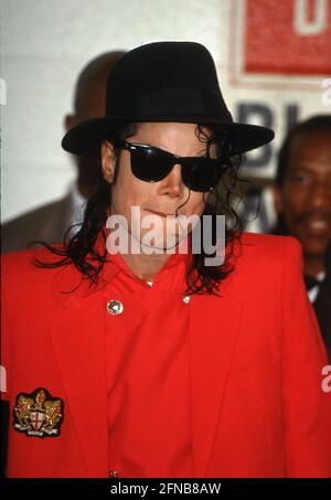 Michael Jackson au centre sportif pour jeunes le 26 juillet 1991 à Los Angeles, en Californie. Crédit: Ralph Dominguez/MediaPunch Banque D'Images