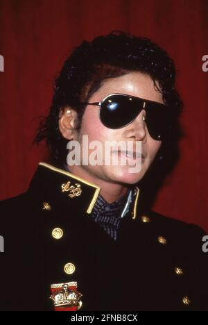 Michael Jackson septembre 1984 crédit : Ralph Dominguez/MediaPunch Banque D'Images