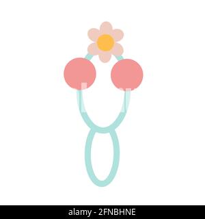 Jouet enfant pour bébé, divertissement pour enfants, clip art Vector Illustration de Vecteur