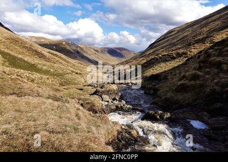 Allt Easgaidh, Gleann Taitneach, Highlands écossais Banque D'Images