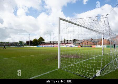 Leyland, Royaume-Uni. 16 mai 2021. Vue générale du terrain avant le match de la FA Womens Cup entre Blackburn Rovers et Charlton au terrain du comté de Leyland, Angleterre crédit: SPP Sport Press photo. /Alamy Live News Banque D'Images