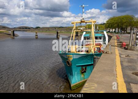 Kirkcudbright Harbour à Galloway, Écosse Banque D'Images