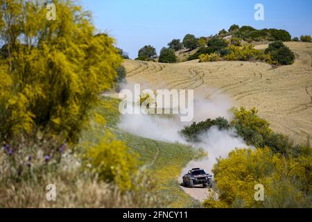 207 Ekstrom Mattias (swe), Bergkvist Emil (swe), équipe X-RAID, poussette Mini John Cooper Works, action pendant le rallye Andalucia 2021, du 12 au 16 mai 2021 autour de Villamartin, Espagne - photo Julien Delfosse / DPPI / LiveMedia Banque D'Images