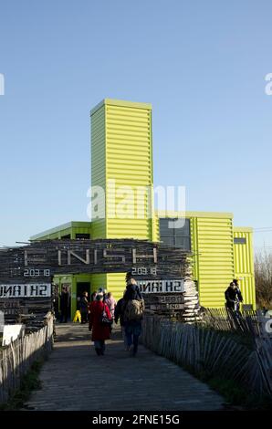 Vue sur le tube Stratford Banque D'Images