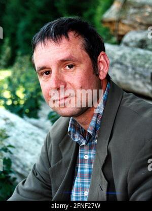 Joachim Król (né en 1957), acteur allemand. La photo a été prise à Munich pendant le tournage de l'adaptation TV 'es geschah am hellichten Tag'. [traduction automatique] Banque D'Images