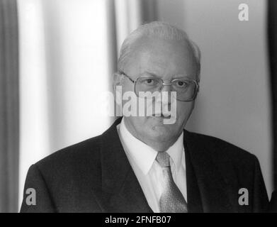 Portrait de Roman Herzog, Président de la République fédérale d'Allemagne. [traduction automatique] Banque D'Images