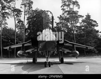 L'avion de chasse MRCA Tornado de la Bundeswehr. [traduction automatique] Banque D'Images