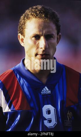 CHAMPIONNAT européen DE FOOTBALL 1992 France - Danemark 17.06.1992 Jean-Pierre PAPIN (France) en portrait. PHOTO: WEREK Press photo Agency xxNOxMODELxRELEASExx [traduction automatique] Banque D'Images