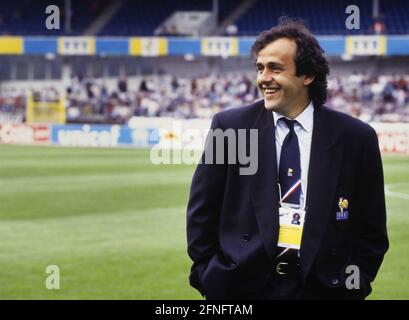 CHAMPIONNAT d'Europe DE FOOTBALL 1992 France - Danemark 17.06.1992 entraîneur national Michel PLATINI (France) PHOTO: WEREK Agence photo de presse xxNOxMODELxRELEASExx [traduction automatique] Banque D'Images