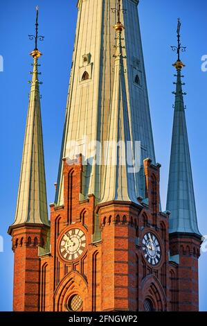 L'église Saint Clare ou l'église Klara est une église du centre de Stockholm. Suède Banque D'Images