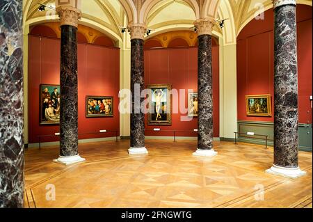 Les intérieurs du Stockholm Nationalmuseum. Suède Banque D'Images