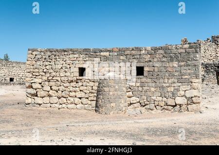 Le Château d'Azraq, Jordanie Banque D'Images