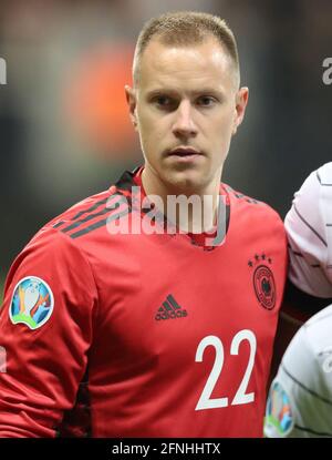 Francfort, Allemagne. 19 nov. 2019. Firo: 19.11.2019 football, football: EM qualification Euro: EM qualification National Team Allemagne - Irlande du Nord 6: 1 Marc-Andre ter Stegen, Portrait | usage dans le monde crédit: dpa/Alay Live News Banque D'Images