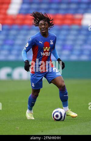 Londres, Angleterre, 16 mai 2021. Eberechi Eze de Crystal Palace pendant le match de la Premier League à Selhurst Park, Londres. Le crédit photo devrait se lire: David Klein / Sportimage Banque D'Images