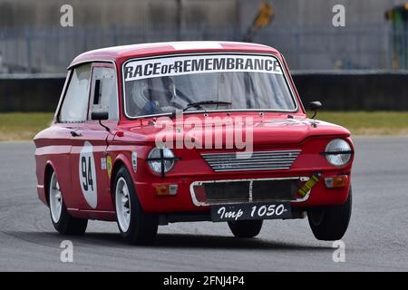 Trois hors d'Agostini, Steve Platts, chanteur Chamois, championnat de voitures de tourisme historique, club de voitures de sport historique, HSCC, Jim Russell Trophy Me Banque D'Images