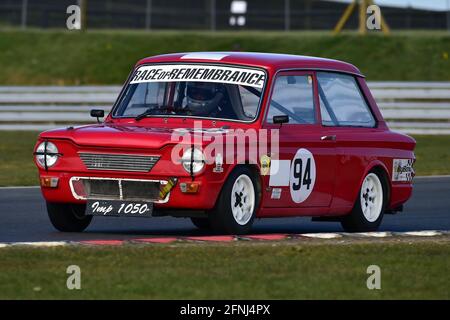 Steve Platts, chanteur Chamois, Championnat de voitures de tourisme historique, Club de voitures de sport historique, HSCC, Réunion de trophées Jim Russell, 2021 avril, Snetterton, N Banque D'Images