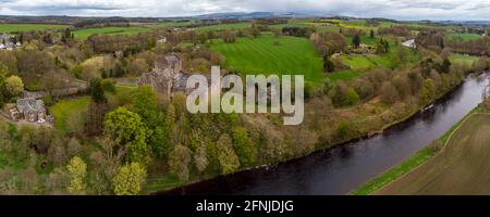 Château de Doune, Doune, Stirlingshire, Écosse, Royaume-Uni Banque D'Images