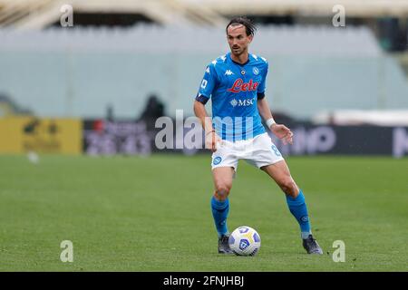 Fabian Ruiz (SSC Napoli) en action pendant ACF Fiorentina vs SSC Napoli, football italien série A match, Flo - photo .LiveMedia/Francesco Scaccianoce Banque D'Images