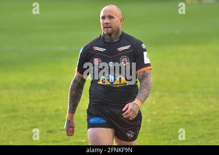 Nathan Massey (14) de Castleford Tigers pendant le match Banque D'Images