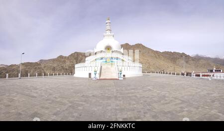 Monastère de Leh, Inde. Banque D'Images