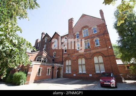 Wycliffe Hall, un collège théologique de l'Église d'Angleterre de l'Université d'Oxford au Royaume-Uni, pris le 25 juin 2020 Banque D'Images