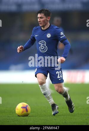 Photo du dossier datée du 24-01-2021 de Billy Gilmour de Chelsea. Date de publication : le mardi 18 mai 2021. Banque D'Images