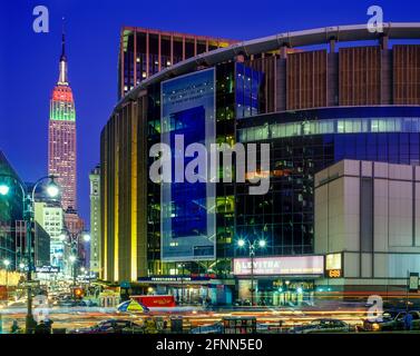 2004 MADISON SQUARE GARDEN HISTORIQUE (©CHARLES LUCKMAN 1968) HUITIÈME AVENUE MANHATTAN NEW YORK CITY ÉTATS-UNIS Banque D'Images