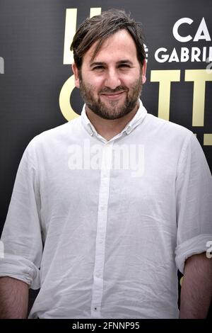 Rome, Italie. 18 mai 2021. Le réalisateur italien Gianluca Jodice pose dans la photocall du film le mauvais poète. Rome (Italie), 18 mai 2021 crédit: dpa/Alamy Live News Banque D'Images