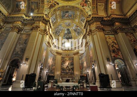 Italie, Rome, basilique de Sant'Andrea della Valle Banque D'Images