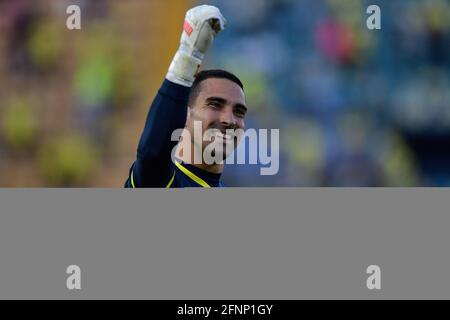 VILLARREAL, ESPAGNE - MAI 16 : gardien de but Sergio Asenjo de Villareal pendant le match espagnol de la division Primera entre Villarreal CF et Sevilla FC at es Banque D'Images