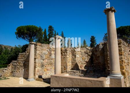 Villa Romana del Casale, Piazza Armerina, Sicile, Italie. Banque D'Images