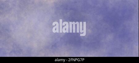 fond bleu-vert et blanc de la texture des nuages aquarelle, abstrait peint de la fumée blanche ou de la brume dans des taches et des breloques sur la bordure bleu-vert pastel t Banque D'Images