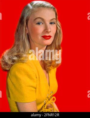 VERONICA LAKE (1922-1973) actrice américaine de film vers 1946 Banque D'Images