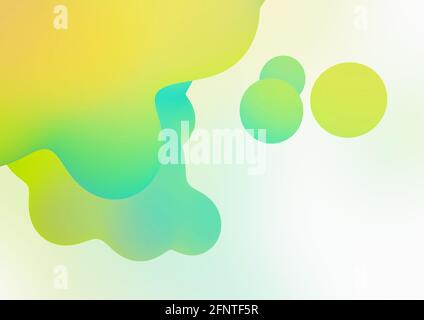 Fonds liquides holographiques Metabinl Banque D'Images