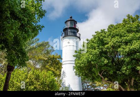 Phare de Key West à Key West, Floride Banque D'Images