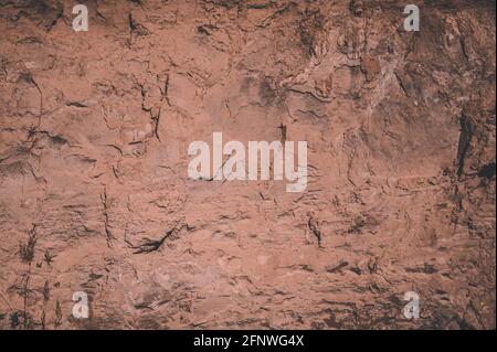 La texture de Mars. Raies douces et rugueuses. Vue sur l'espace. Banque D'Images