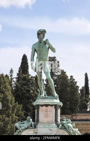 14 mai 2021, FIRENZE, ITALIA: 19/05/2021 Florence, places et monuments d'art dans le berceau de la Renaissance (Credit image: © Fabio Sasso/ZUMA Wire) Banque D'Images