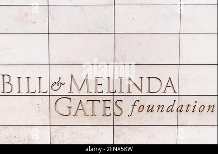 Fondation Bill & Melinda Gates à Seattle. Banque D'Images