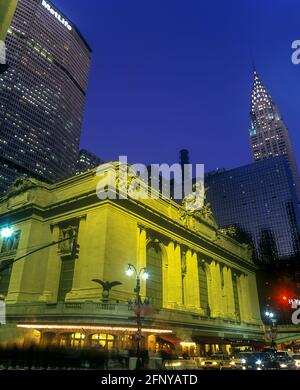 2005 HISTORIQUE GRAND CENTRAL TERMINAL (©WARREN & WETMORE 1913) QUARANTE SECOND STREET MIDTOWN MANHATTAN NEW YORK CITY ETATS-UNIS Banque D'Images