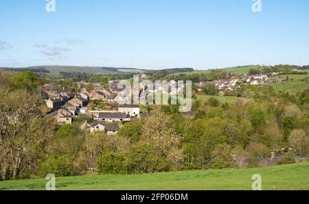 Haltwhistle Townscape, Northumberland, Angleterre, Royaume-Uni Banque D'Images